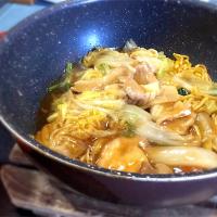 29/10/5  今日の賄い
#あんかけ焼きそば #菜菜